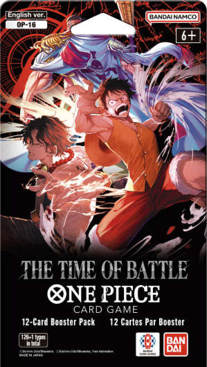 One Piece Card Game OP16 The Time of Battle sleeved booster