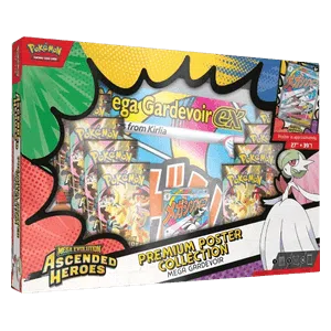 Ascended Heroes Premium Poster Collection Mega Lucario/Gardevoir