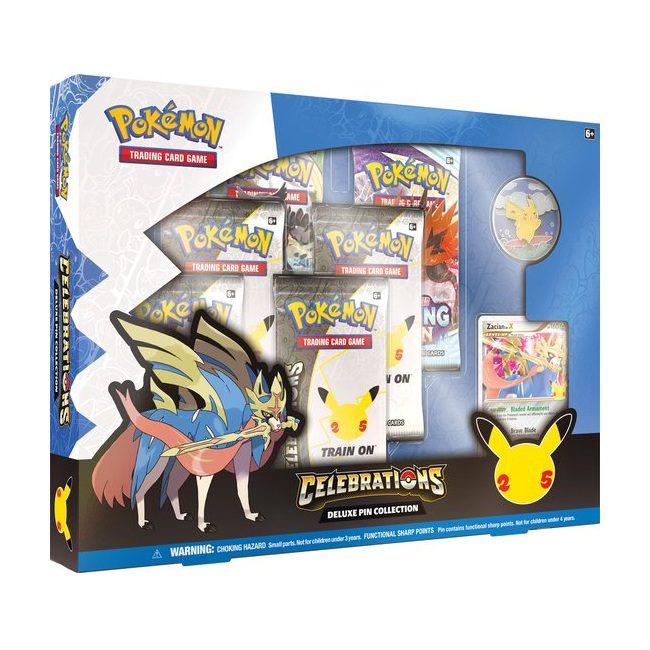 Celebrations Deluxe Pin Collection Zacian