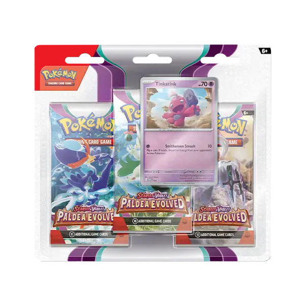 Paldea Evolved 3-Pack Blister
