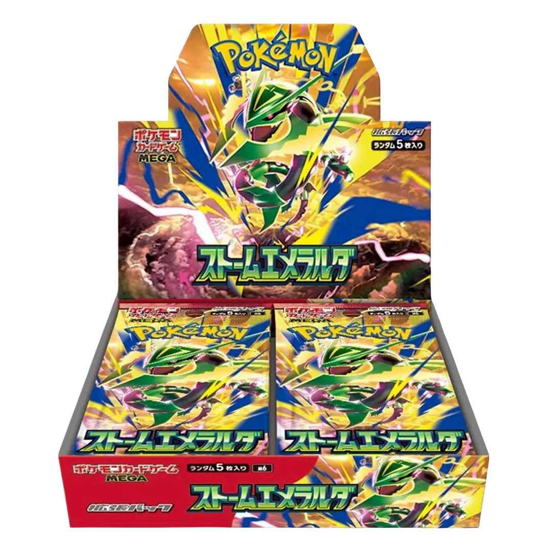 Pokémon Storm Emeralda Japanese Booster Box (30 packs) M6