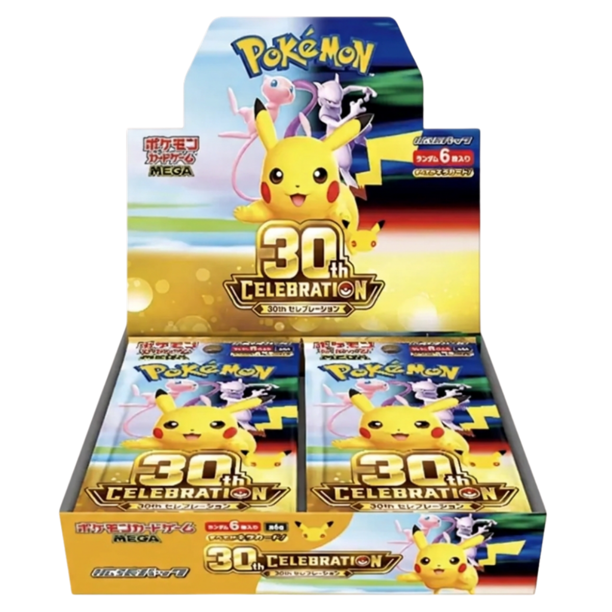 Pokémon 30th Celebration M6A Booster Box [JP] (PRE ORDER)