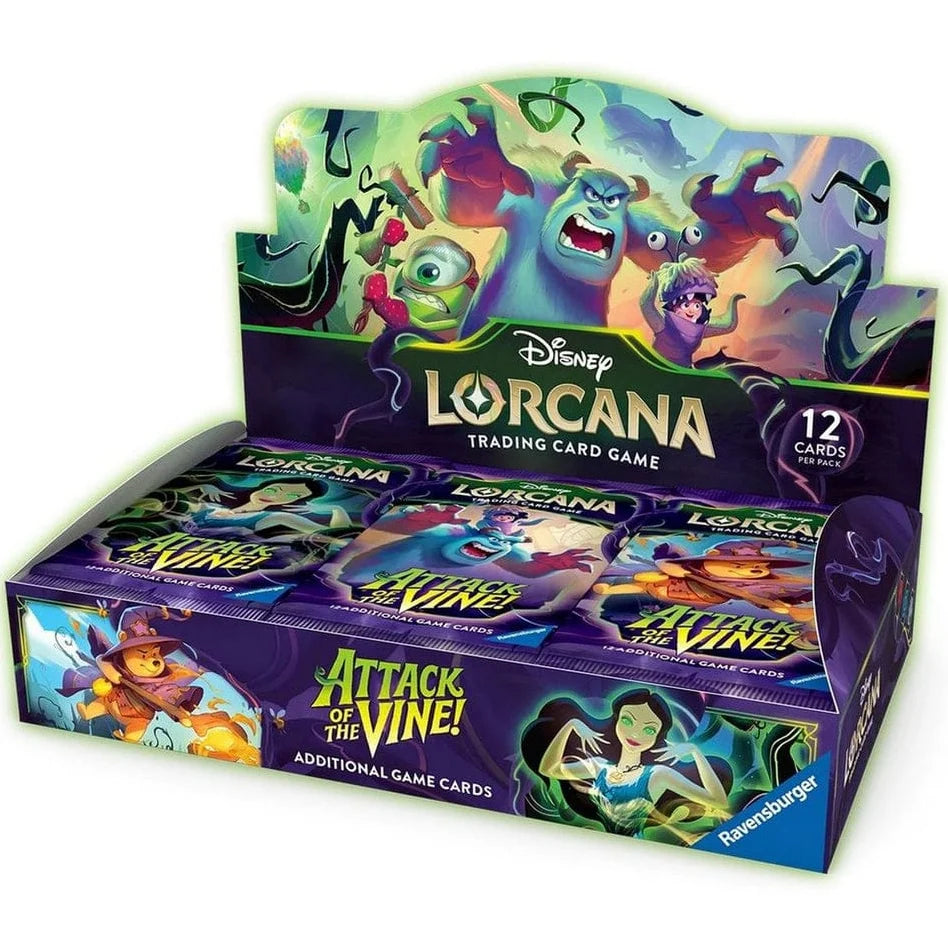 Disney Lorcana TCG - Attack of the Vine! Booster Box