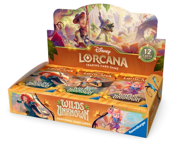 Disney Lorcana: Wilds of the Unknown – Booster Box Display (24 Packs)